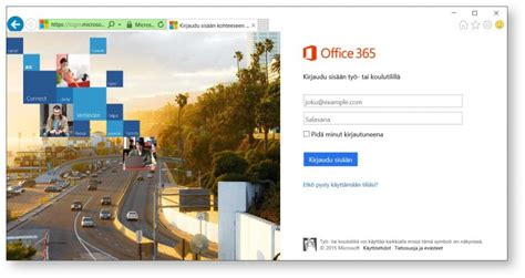 portal office 365 kirjautuminen.